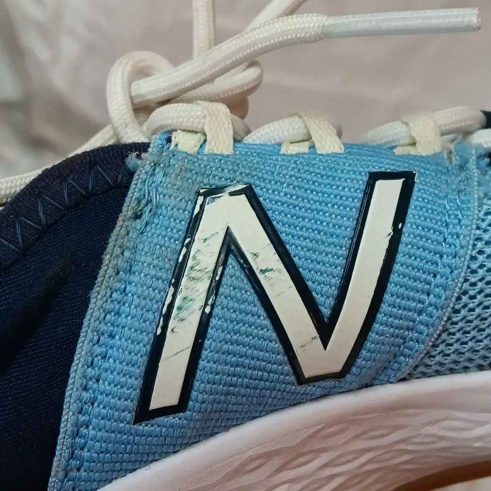 New Balance Blue and White Sneakers Kids Size 13